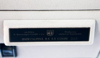 BMW-ALPINA B3 3.3 Coupé S-Tronic complet