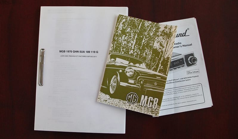 MG MGB Roadster complet