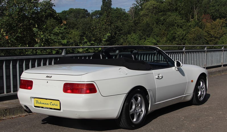 PORSCHE 968 Cabrio complet