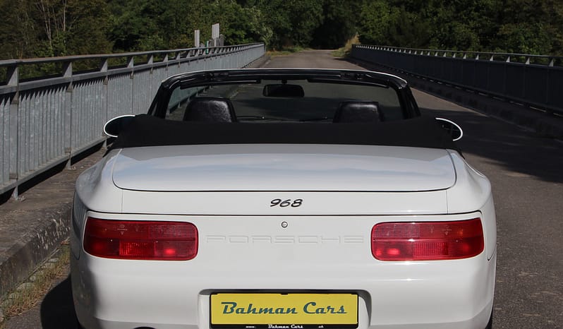 PORSCHE 968 Cabrio complet