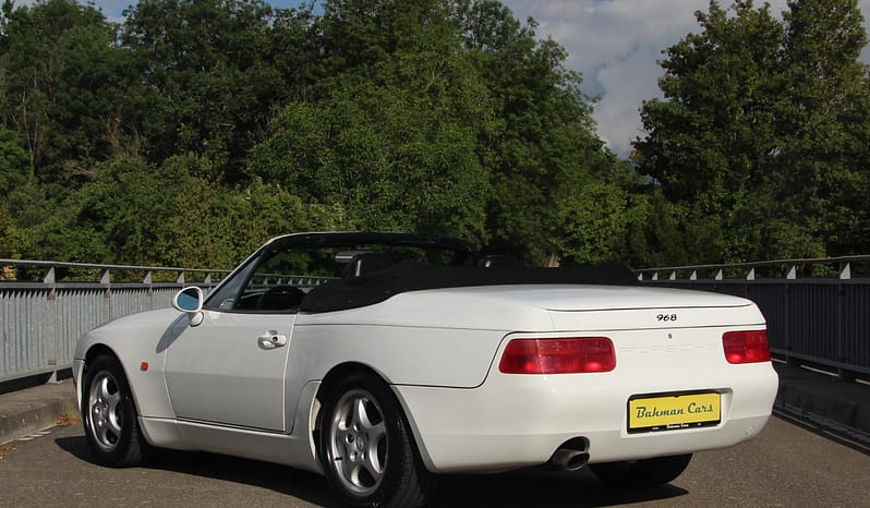 PORSCHE 968 Cabrio complet