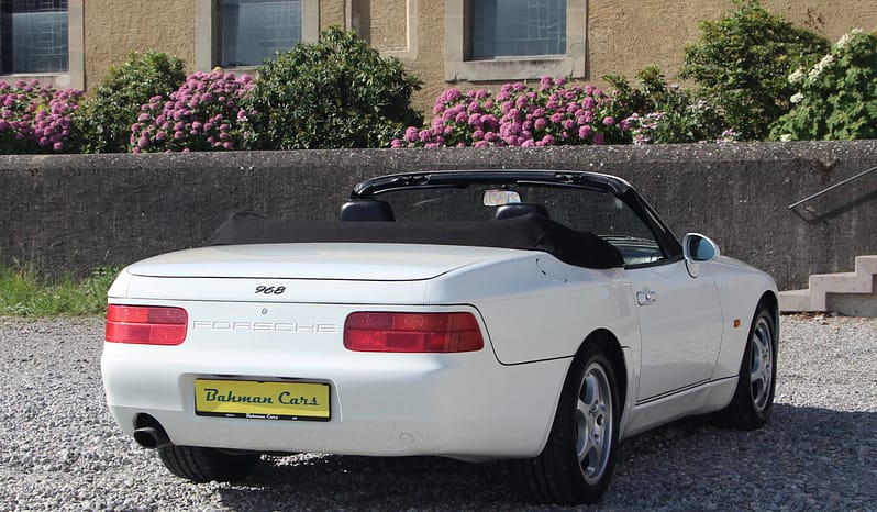 PORSCHE 968 Cabrio complet