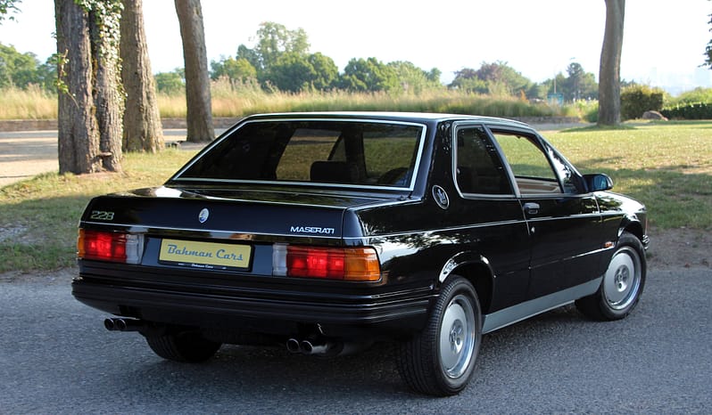 MASERATI Biturbo 228 i full