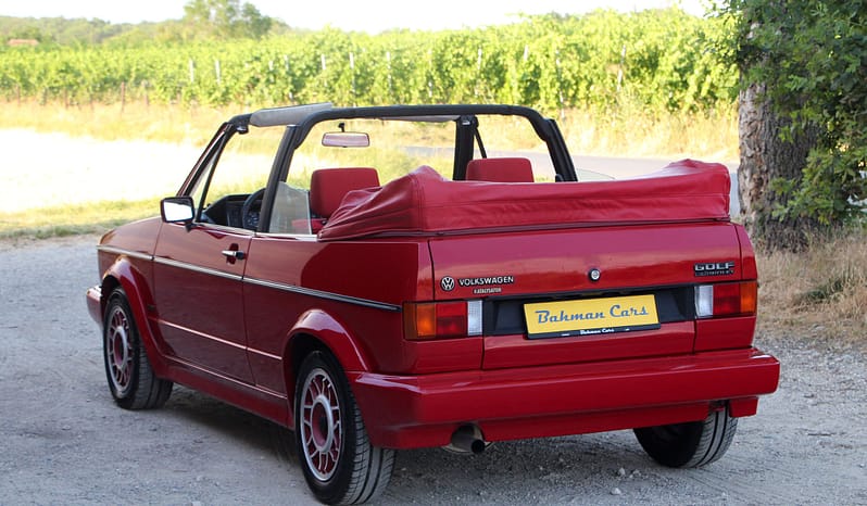 VW Golf Cabriolet 1800 GL Quartett full